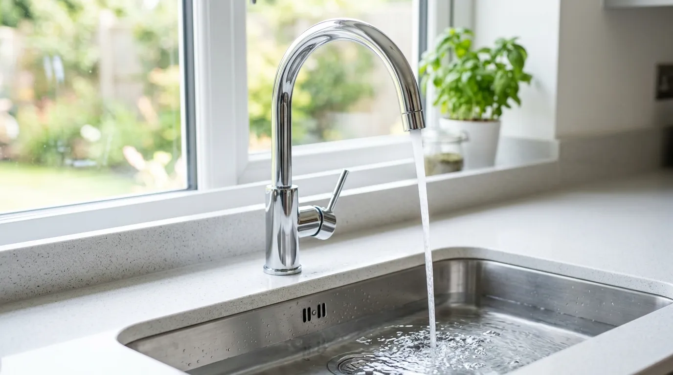 Local Plumbing Master Pros same day plumber fixing a faucet in Chase City, VA